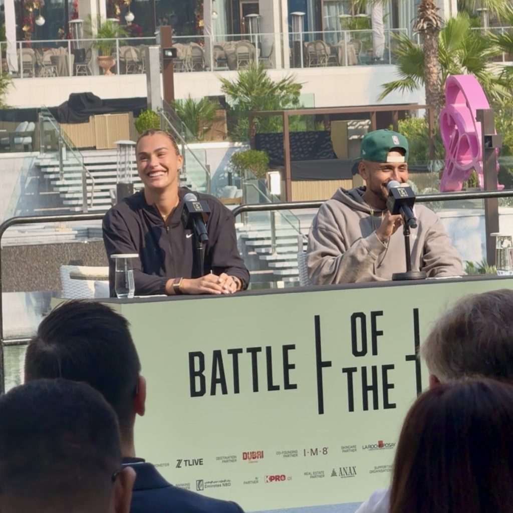 Sabalenka vs Kyrgios: Battle of the Sexes