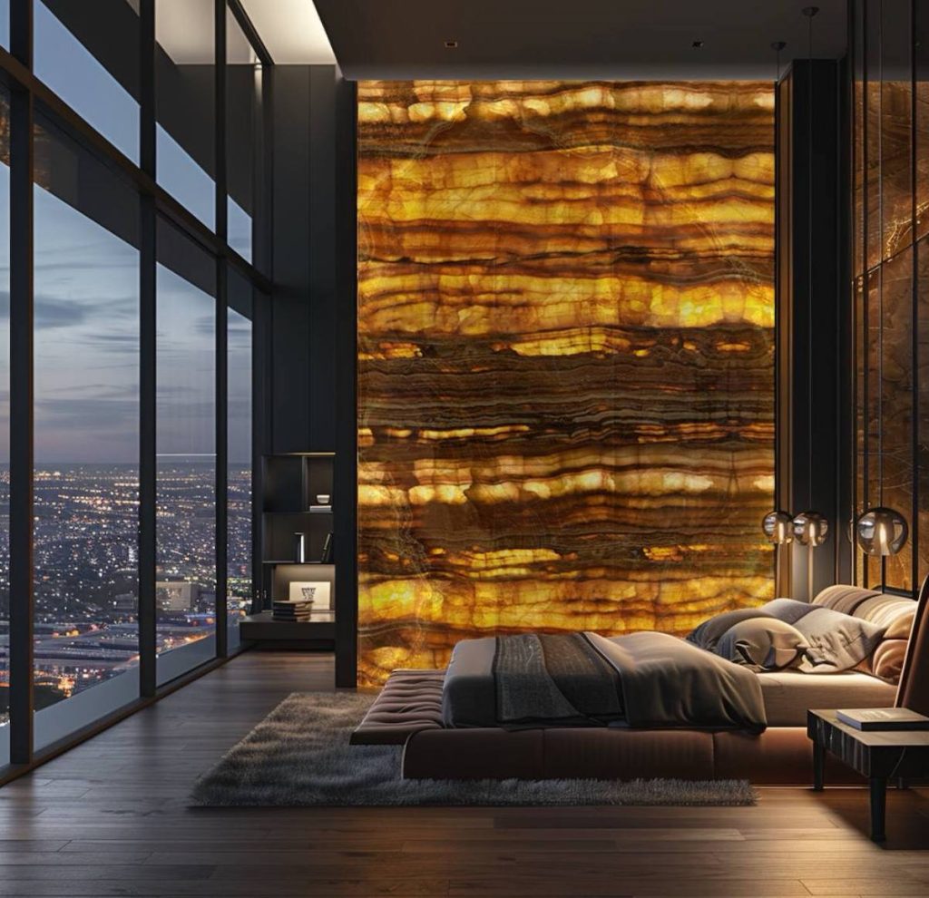 Rare Stones and Custom Surfaces in Bespoke Residences