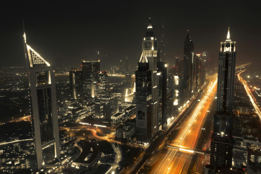 Sheikh Zayed Road, Dubai, UAE