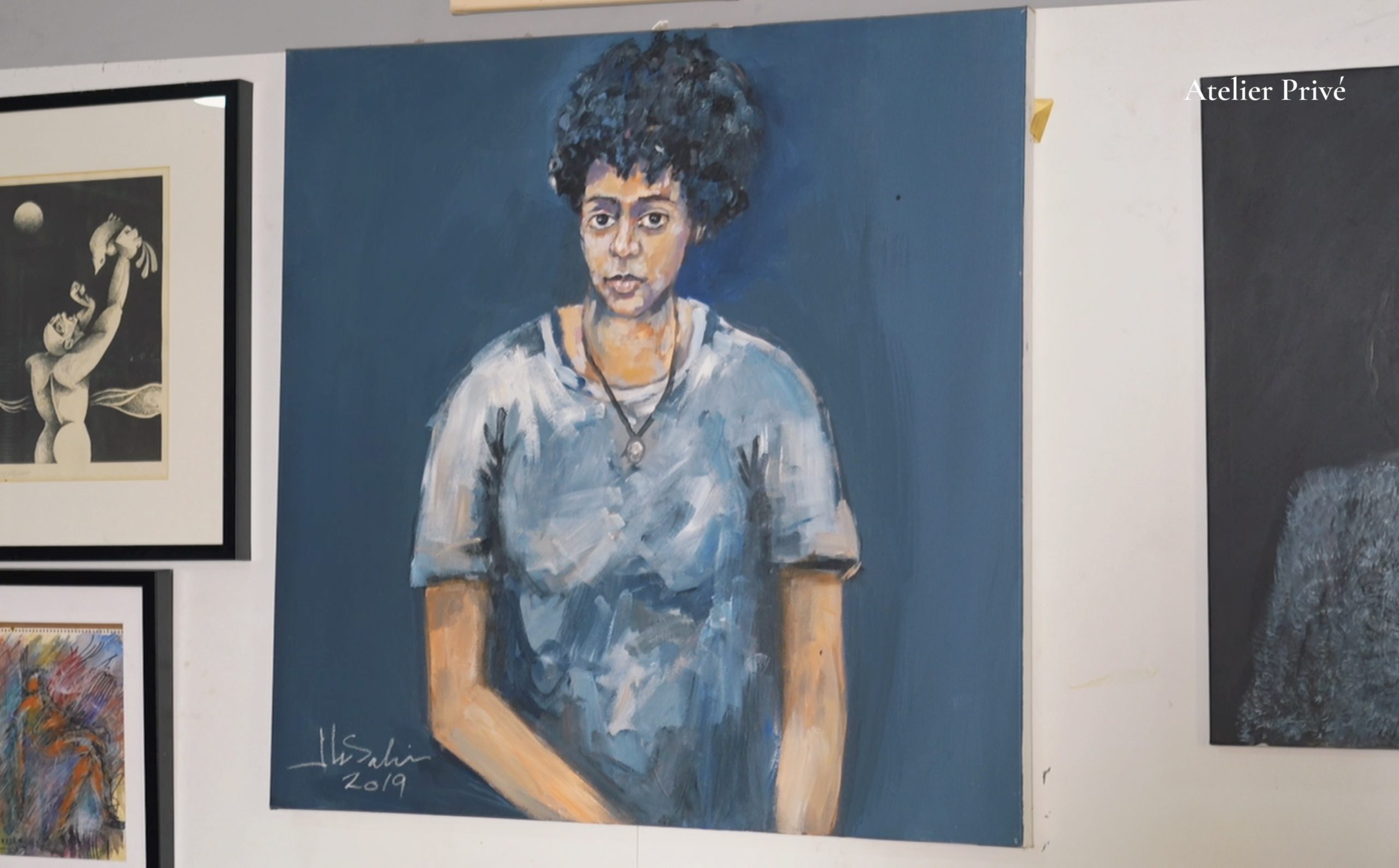 Painting by Abdul Raheem Salem