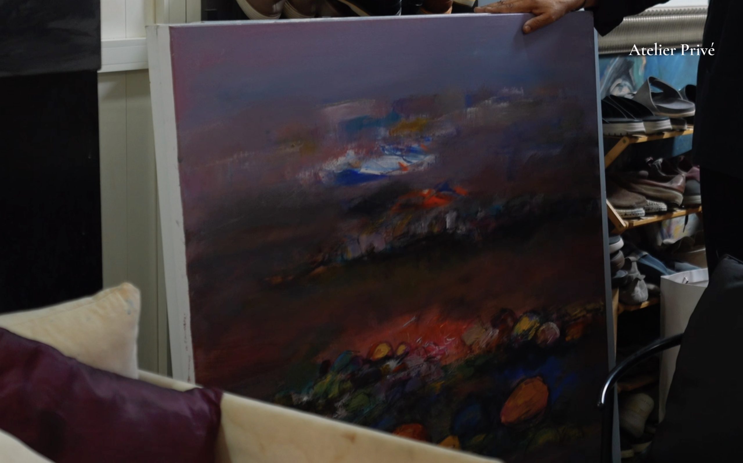 Painting by Abdul Raheem Salem