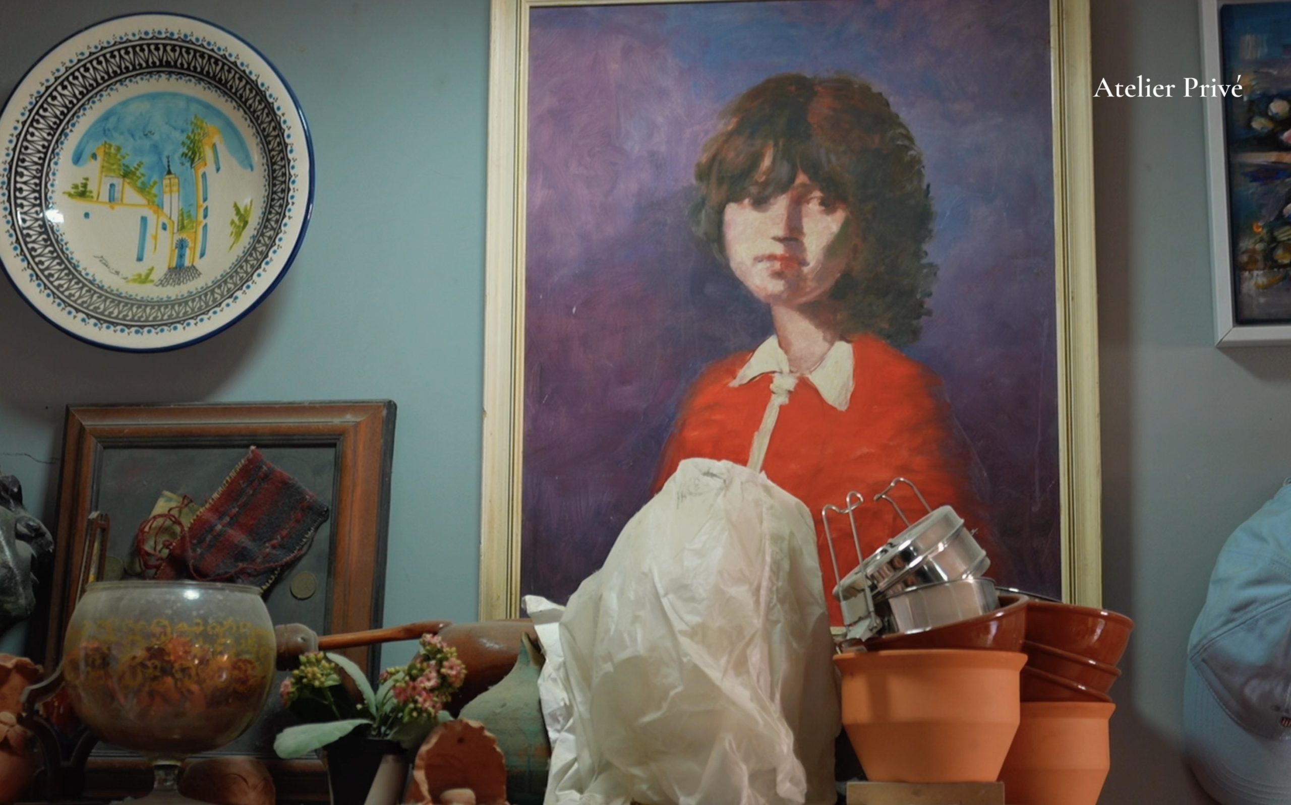 Painting by Abdul Raheem Salem