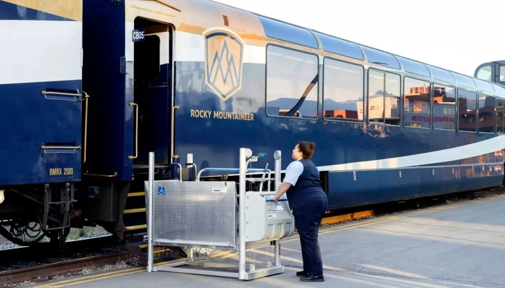 Rocky Mountaineer train